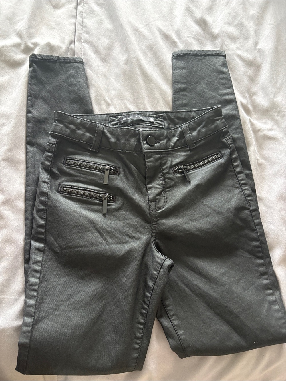 KAREN MILLEN THE ATELIER Forever Stretch Leather Leggings